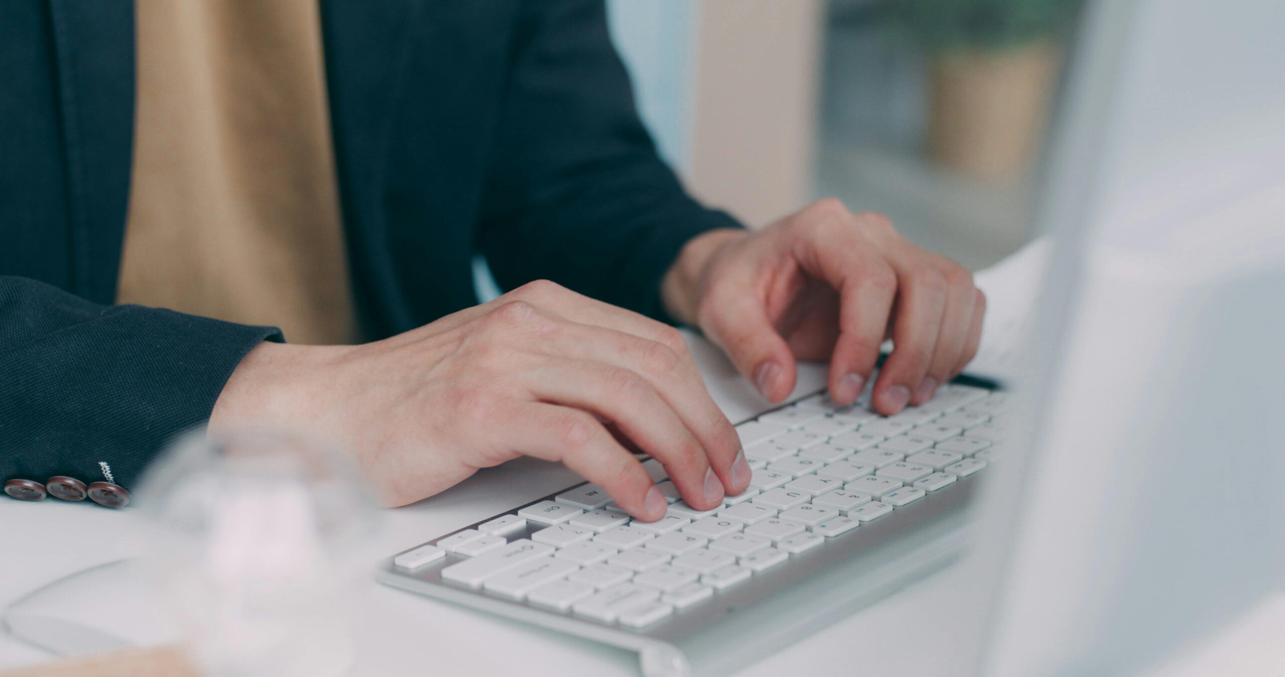 business due diligence - keyboard