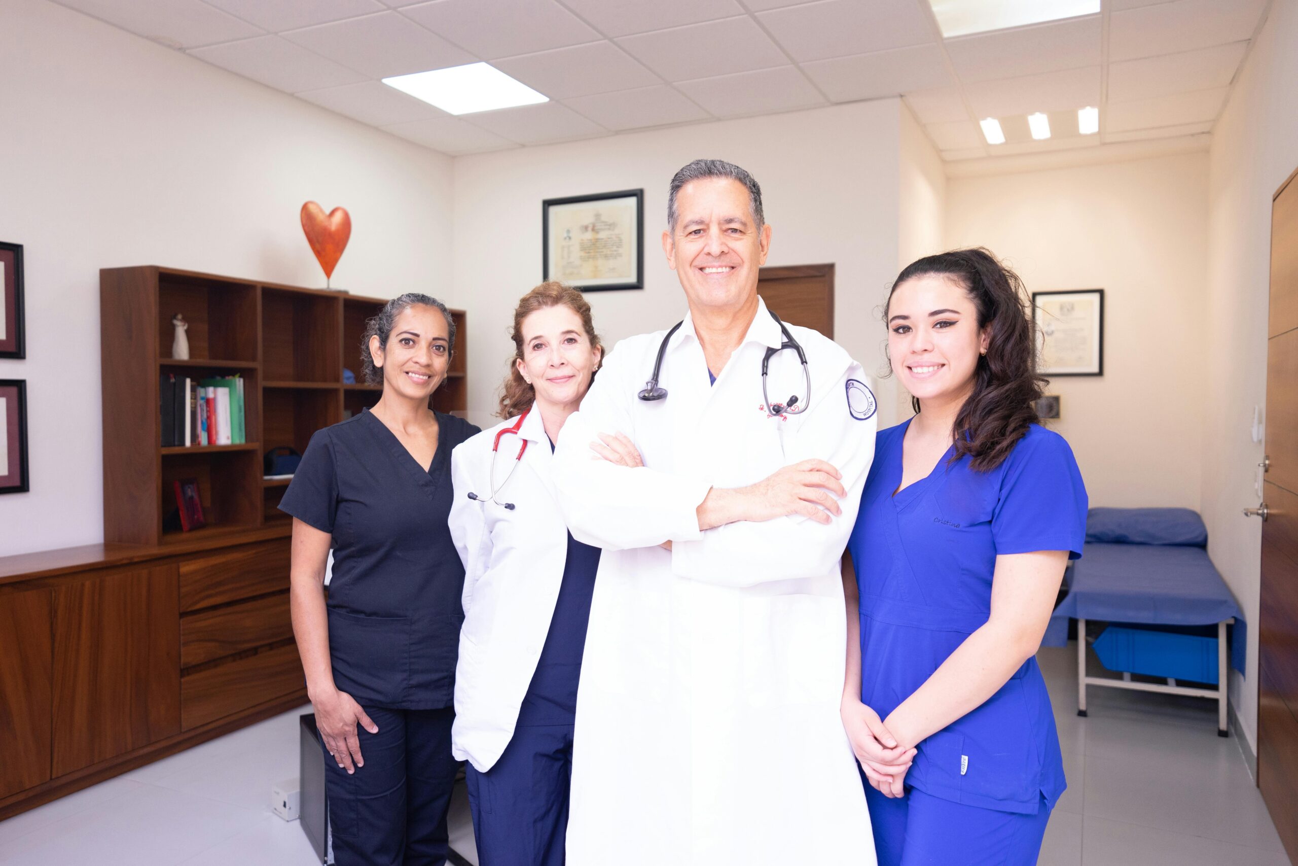 gp clinic staff -doctors and nurses